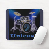 Drummer t-shirts muismat (Met muis)