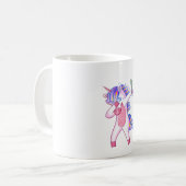 Drummer Unicorn Koffiemok (Voorkant links)