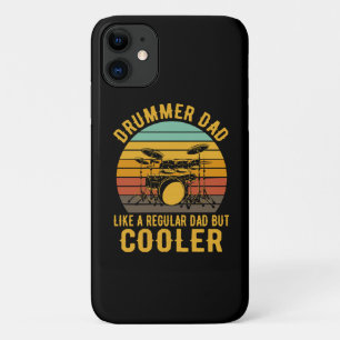 Drummer Vader Als Een Gewone Vader Maar Koeler Case-Mate iPhone Case