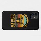 Drummer Vader Als Een Gewone Vader Maar Koeler Case-Mate iPhone Case (Achterkant (horizontaal))