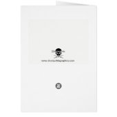 Drummer Valentijn Kaart Muzikant Snare Drum Kaart (Achterkant)