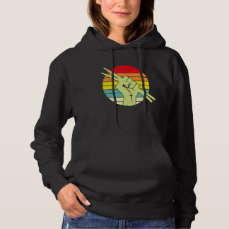 Drummer voor Mannen drumstel voor drumming, toeged Hoodie