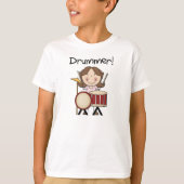 Drummer - Vrouw Tshirts en cadeaus (Voorkant)