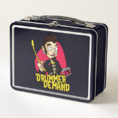 Drummerjongen met drumstokontwerp (Voorkant)