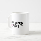 Drummermeisje Koffiemok (Voorkant links)