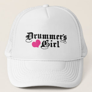 Drummermeisje Trucker Pet