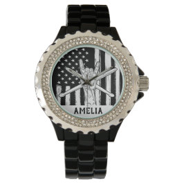 Drummers - Aangepaste naam Horloge