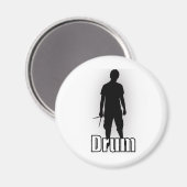 Drummer's Design Magneet (Voorkant / Achterkant)