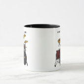 Drummers doen het met Ritme (aanpasbaar) Mok (Midden)