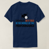 Drummers doen het Solo T-shirt (Design voorkant)