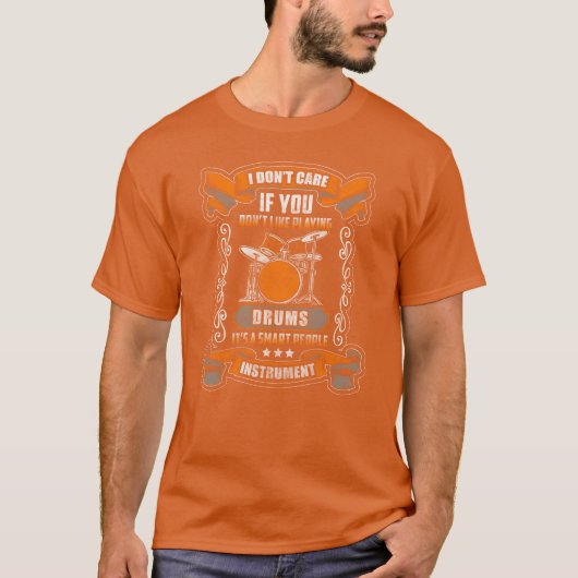 Drummers Drum Musical Instrument Muziekband Vriend T-shirt (Voorkant)