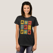 Drummers Drum Muziekinstrument Drumspeler T-shirt (Voorkant volledig)