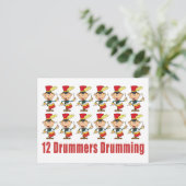 Drummers Drummers Briefkaart (Staand voorkant)