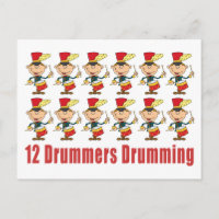 Drummers Drummers Briefkaart