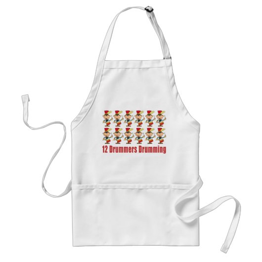 Drummers Drumming Aprons Standaard Schort (Voorkant)