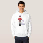 Drummers Drumming Hoodie (Voorkant volledig)