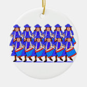 Drummers Drumming Keramisch Ornament (Voorkant)