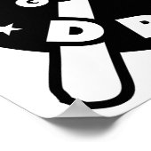 Drummers Gonna Drum Poster (Hoek)