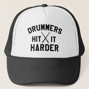 Drummers hit het harder trucker pet
