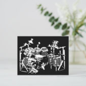 Drummers Post Card Briefkaart (Staand voorkant)