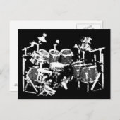 Drummers Post Card Briefkaart (Voorkant / Achterkant)