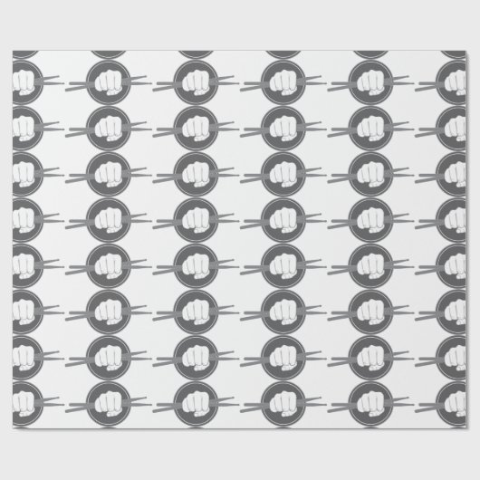 Drummers Stick Cadeaupapier (Vlak)