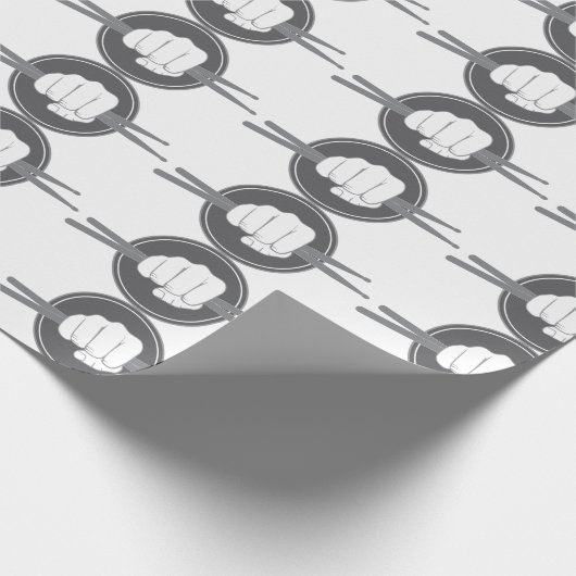 Drummers Stick Cadeaupapier (Hoek)