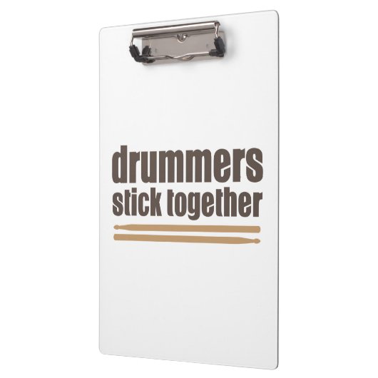 Drummers Stick Together Klembord (Links)