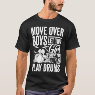 Drumming Player Apparel Drummer Quote Drumset voor T-shirt