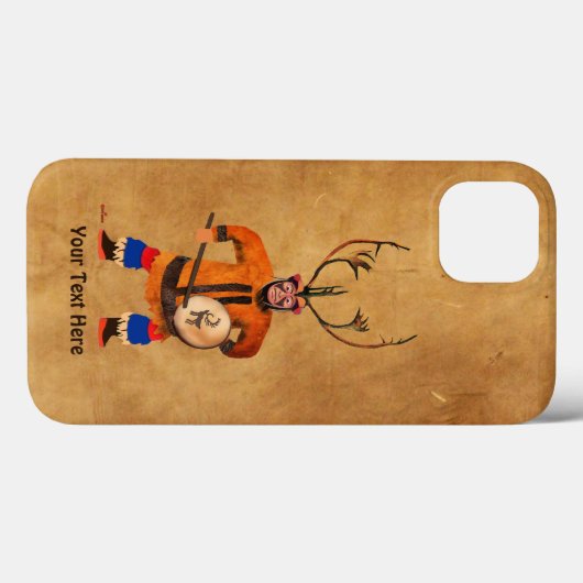 Drumming Shaman Case-Mate iPhone Case (Achterkant (horizontaal))