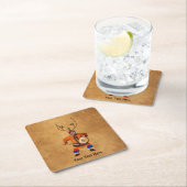 Drumming Shaman Kartonnen Onderzetters (Insitu)