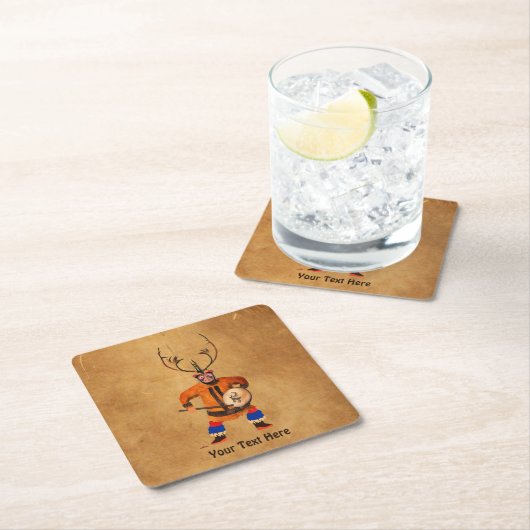 Drumming Shaman Kartonnen Onderzetters (Insitu)