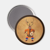 Drumming Shaman Magneet (Voorkant / Achterkant)