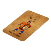 Drumming Shaman Magneet (Linkerzijde)