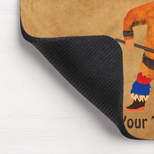 Drumming Shaman Muismat (Hoek)