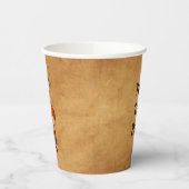 Drumming Shaman Papieren Bekers (Links)