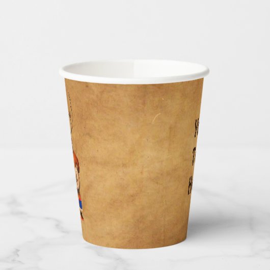 Drumming Shaman Papieren Bekers (Links)