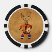 Drumming Shaman Poker Chips (Voorkant)