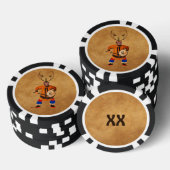 Drumming Shaman Poker Chips (Opstapeling)