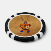 Drumming Shaman Poker Chips (Enkel)