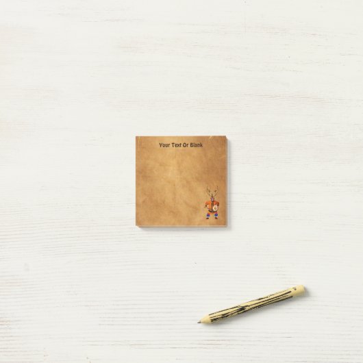 Drumming Shaman Post-it® Notes (Op bureau)