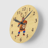 Drumming Shaman Ronde Klok (Hoek)