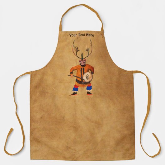 Drumming Shaman Schort (Voorkant)