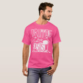 Drumming voor Jezus T-shirt (Voorkant volledig)