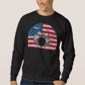 Drumming voor mannen Kinder drummer-percussie Trui (Voorkant)