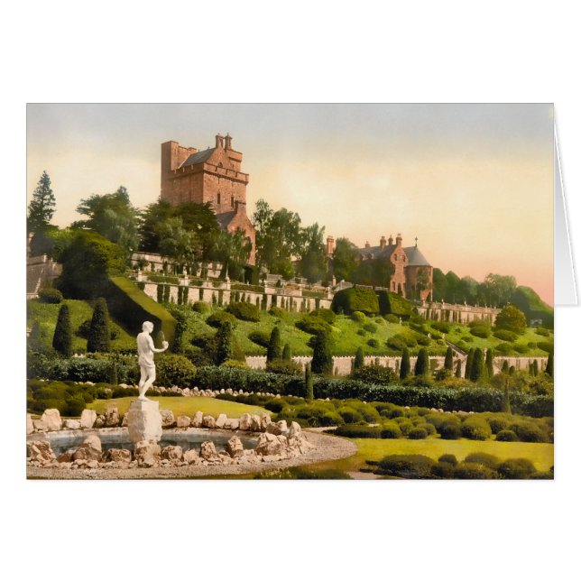 Drummond Castle Perthshire Schotland (Voorkant Horizontaal)