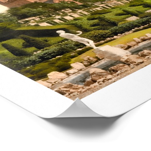 Drummond Castle, Perthshire Scotland Poster (Hoek)