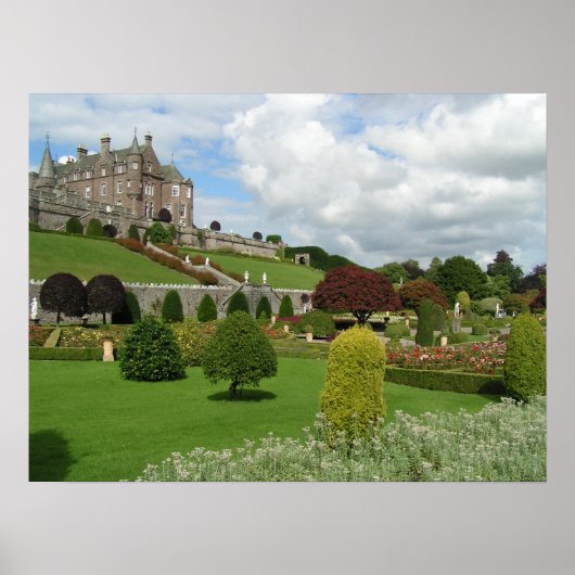 Drummond castle Scotland Poster (Voorkant)