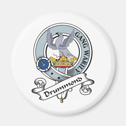 Drummond Clan Badge Magneet (Voorkant)
