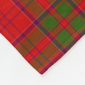 Drummond Clan Badge Tartan Pset Fleece Deken (Hoek)
